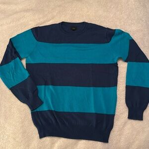 J Crew Lightweight Striped Sweater Mens Medium